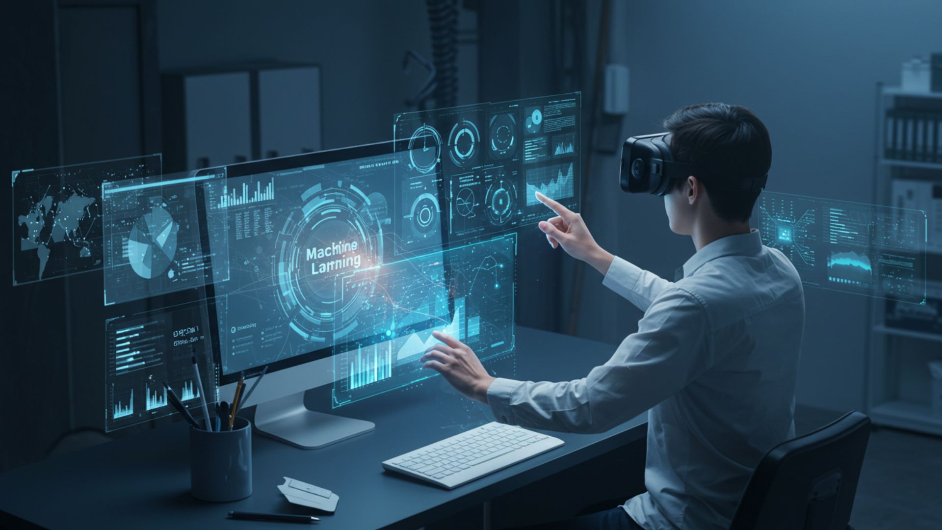 Virtualization Machine Learning The Role of Machine Learning in Advancing VR Technologies | Virtual ...